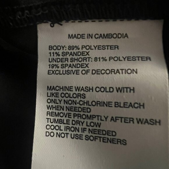 DSG Womens XSmall Stride Skort‎ Pure Black - Picture 6 of 8